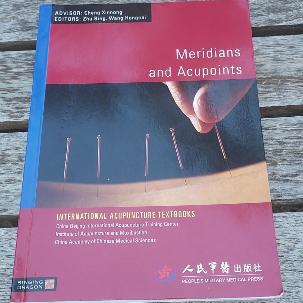Meridians and Acupoints Acupuncture book Zhu Bing